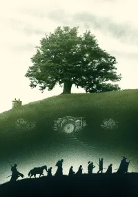 Poster to the movie "The Lord of the Rings: The Fellowship of the Ring" #165888