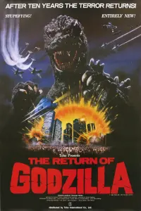 Poster to the movie "The Return of Godzilla" #329045