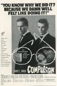 Poster to the movie "Compulsion" #132900