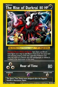 Poster to the movie "Pokémon: The Rise of Darkrai" #99116