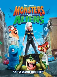 Poster to the movie "Monsters vs Aliens" #297126