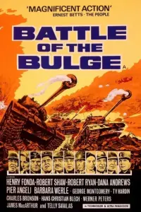 Poster to the movie "Battle of the Bulge" #347684