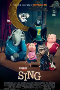 Poster to the movie "Sing" #32423