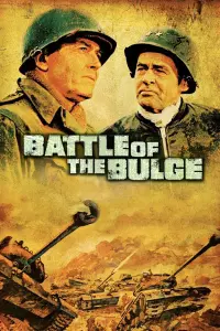 Poster to the movie "Battle of the Bulge" #347677