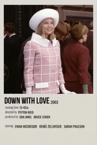 Poster to the movie "Down with Love" #303481