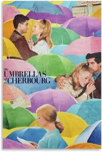 Poster to the movie "The Umbrellas of Cherbourg" #661122