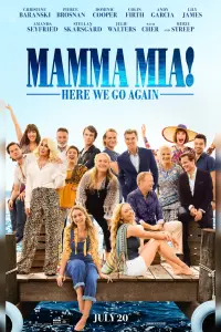 Poster to the movie "Mamma Mia! Here We Go Again" #237877