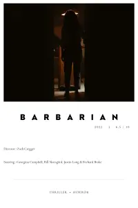 Poster to the movie "Barbarian" #254057