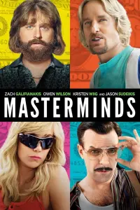 Poster to the movie "Masterminds" #127382