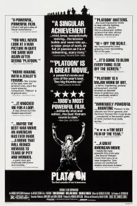 Poster to the movie "Platoon" #188259