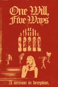 Poster to the movie "One Will, Five Ways" #488489