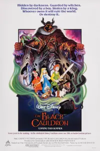 Poster to the movie "The Black Cauldron" #91499