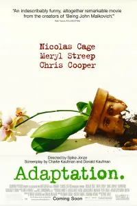 Poster to the movie "Adaptation." #117183