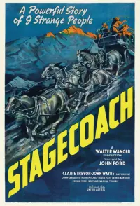 Poster to the movie "Stagecoach" #132828