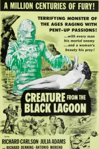 Poster to the movie "Creature from the Black Lagoon" #114631