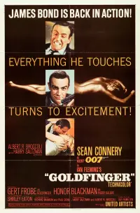 Poster to the movie "Goldfinger" #222837