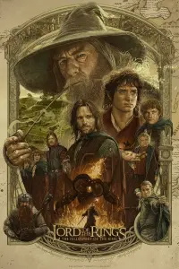 Poster to the movie "The Lord of the Rings: The Fellowship of the Ring" #11813