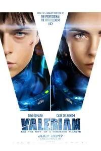 Poster to the movie "Valerian and the City of a Thousand Planets" #39803