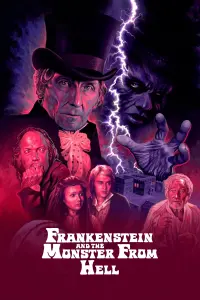 Poster to the movie "Frankenstein and the Monster from Hell" #626220