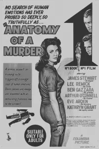 Poster to the movie "Anatomy of a Murder" #545467