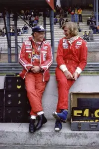 Poster to the movie "Hunt vs Lauda: F1