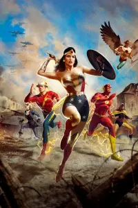 Poster to the movie "Justice Society: World War II" #521333