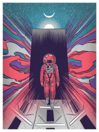 Poster to the movie "2001: A Space Odyssey" #619096