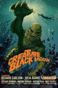 Poster to the movie "Creature from the Black Lagoon" #114616