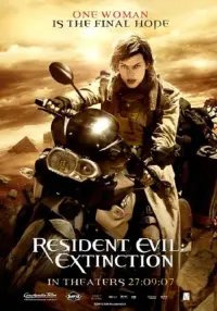 Poster to the movie "Resident Evil: Extinction" #292183