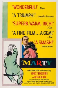 Poster to the movie "Marty" #212943