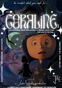 Poster to the movie "Coraline" #604409