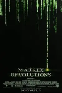 Poster to the movie "The Matrix Revolutions" #34233