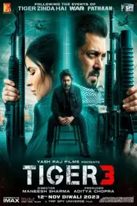 Poster to the movie "Tiger 3" #61839