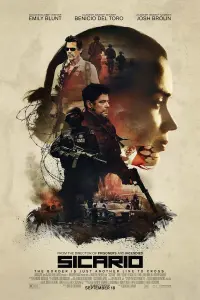 Poster to the movie "Sicario" #39656