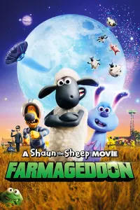 Poster to the movie "A Shaun the Sheep Movie: Farmageddon" #252040