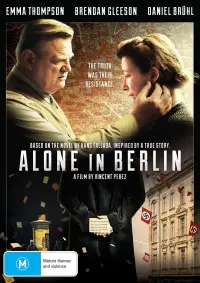 Poster to the movie "Alone in Berlin" #268386