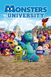 Poster to the movie "Monsters University" #40913