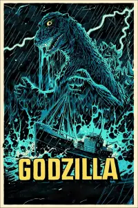 Poster to the movie "Godzilla" #205804