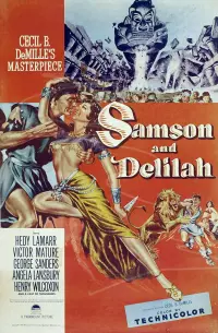 Poster to the movie "Samson and Delilah" #334982