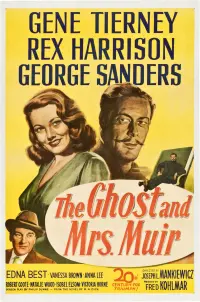 Poster to the movie "The Ghost and Mrs. Muir" #363574