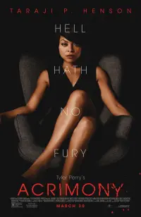 Poster to the movie "Acrimony" #265480