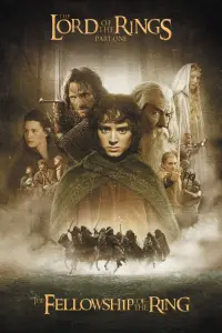 Poster to the movie "The Lord of the Rings: The Fellowship of the Ring" #11821