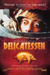 Poster to the movie "Delicatessen" #224740