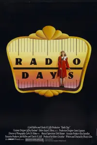 Poster to the movie "Radio Days" #244597