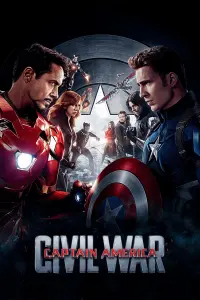 Poster to the movie "Captain America: Civil War" #542811