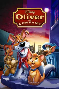 Poster to the movie "Oliver & Company" #268015