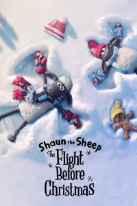 Poster to the movie "Shaun the Sheep: The Flight Before Christmas" #133076