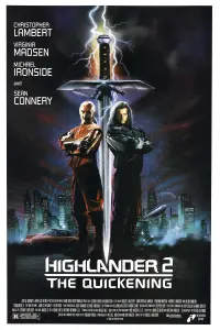 Poster to the movie "Highlander II: The Quickening" #343763