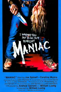 Poster to the movie "Maniac" #285570