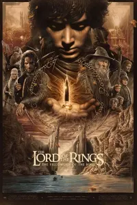 Poster to the movie "The Lord of the Rings: The Fellowship of the Ring" #11815